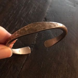 James Avery Retired Hammered Cuff Bracelet